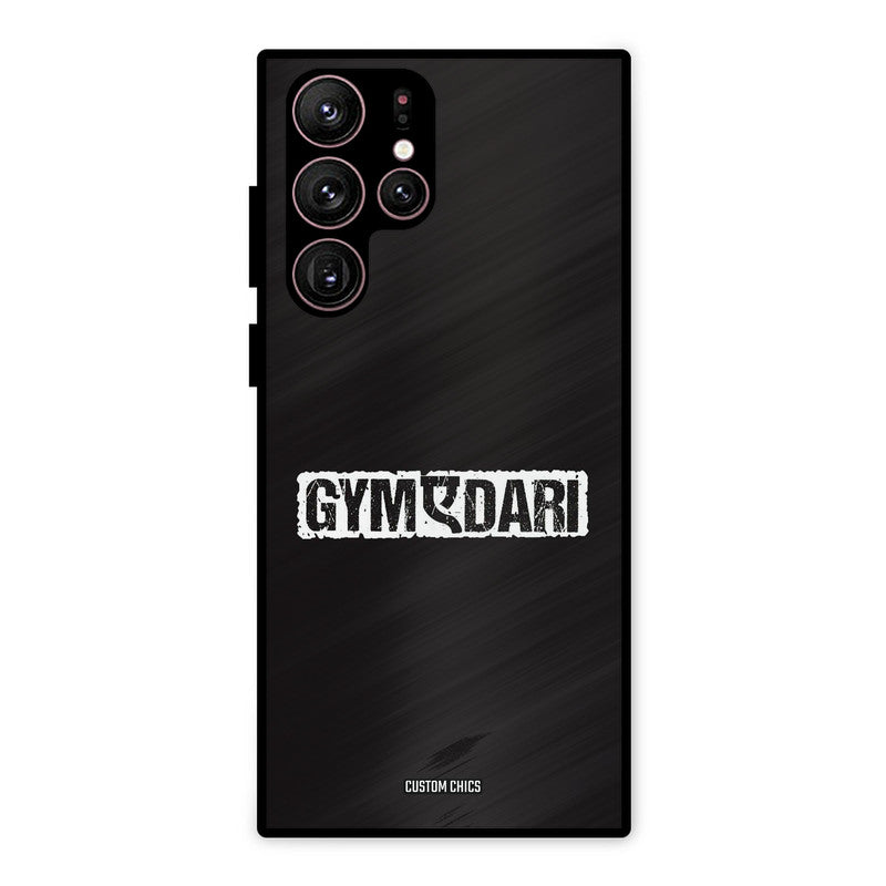 Gymedaari Samsung Galaxy S22 Ultra Mobile Back Cover - Typography PrintShield Case