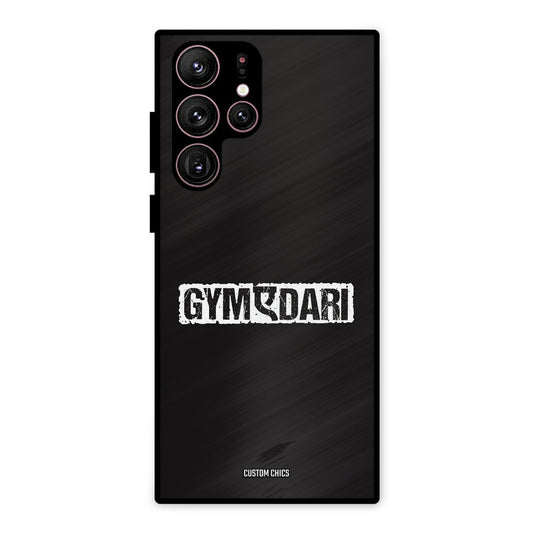 Gymedaari Samsung Galaxy S22 Ultra Mobile Back Cover - Typography PrintShield Case