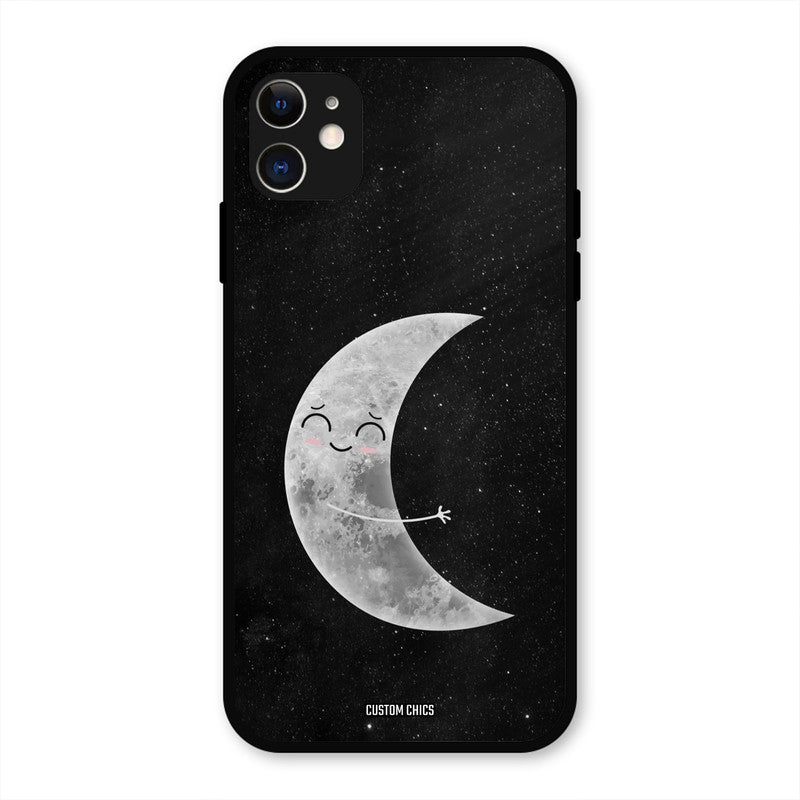 Half Moon iPhone 11 Mobile Back Cover - Cute PrintShield Case