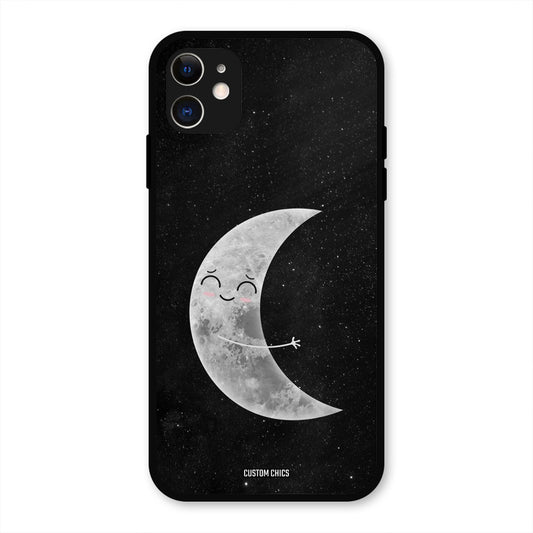 Half Moon iPhone 11 Mobile Back Cover - Cute PrintShield Case