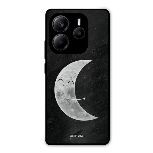 Half Moon Redmi Note 14 Mobile Back Cover - Cute PrintShield Case