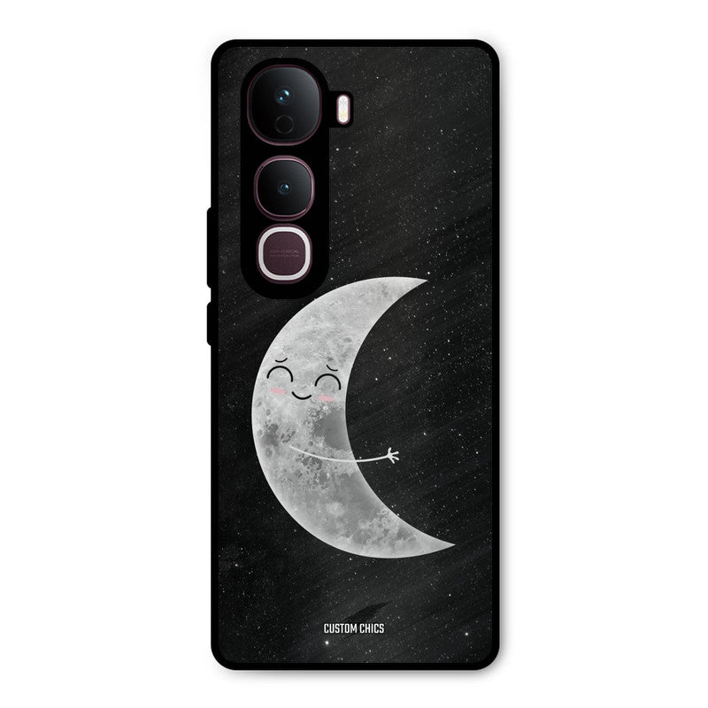 Half Moon Vivo Y400 Pro Mobile Back Cover - Cute PrintShield Case