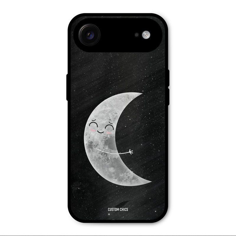 Half Moon iPhone Air Mobile Back Cover - Cute PrintShield Case