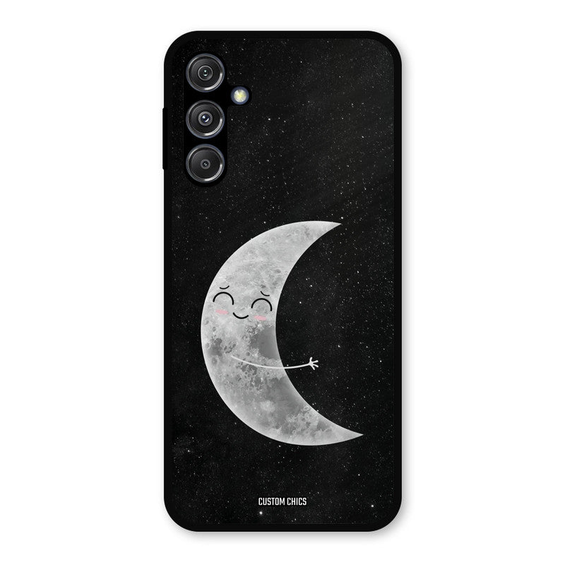 Half Moon Samsung Galaxy M34 5G Mobile Back Cover - Cute PrintShield Case