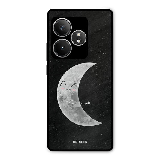 Half Moon Realme GT 6T Mobile Back Cover - Cute PrintShield Case