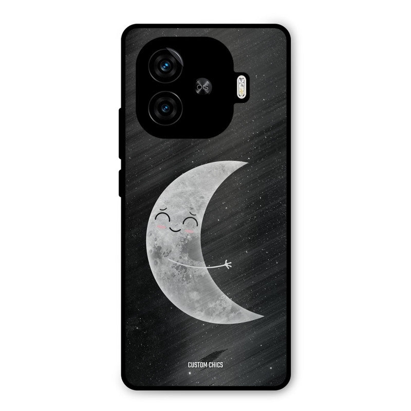 Half Moon iQoo Neo 10R Mobile Back Cover - Cute PrintShield Case