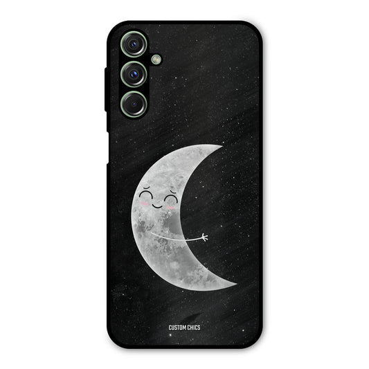 Half Moon Samsung Galaxy M34 Mobile Back Cover - Cute PrintShield Case