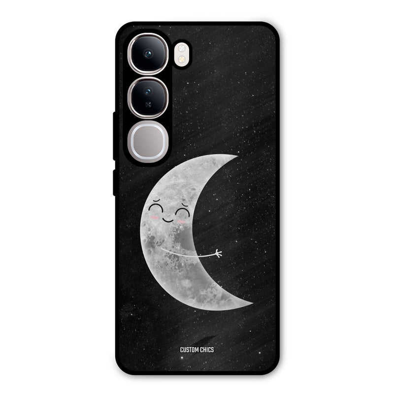 Half Moon Vivo Y300 Mobile Back Cover - Cute PrintShield Case