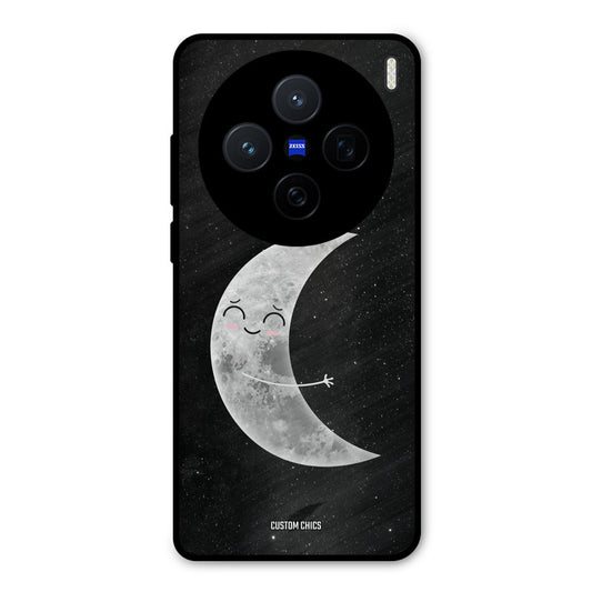 Half Moon Vivo X200 Mobile Back Cover - Cute PrintShield Case