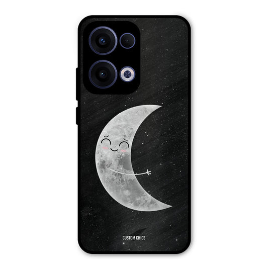 Half Moon Oppo Reno 13 5G Mobile Back Cover - Cute PrintShield Case