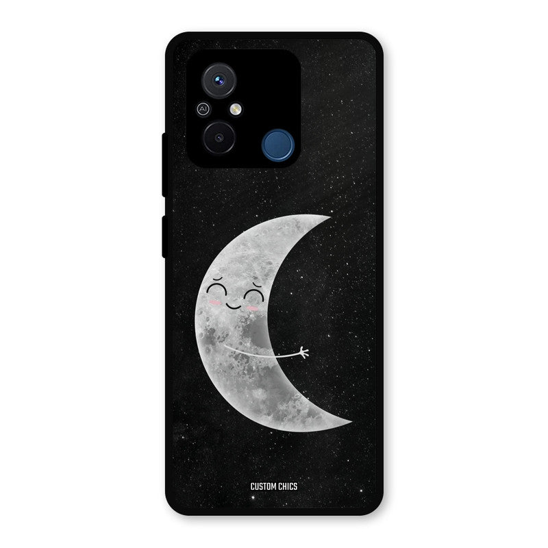 Half Moon Redmi 12c Mobile Back Cover - Cute PrintShield Case