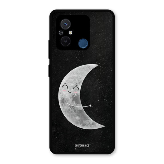 Half Moon Redmi 12c Mobile Back Cover - Cute PrintShield Case