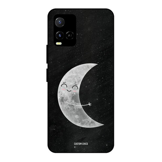 Half Moon Vivo Y33s Mobile Back Cover - Cute PrintShield Case