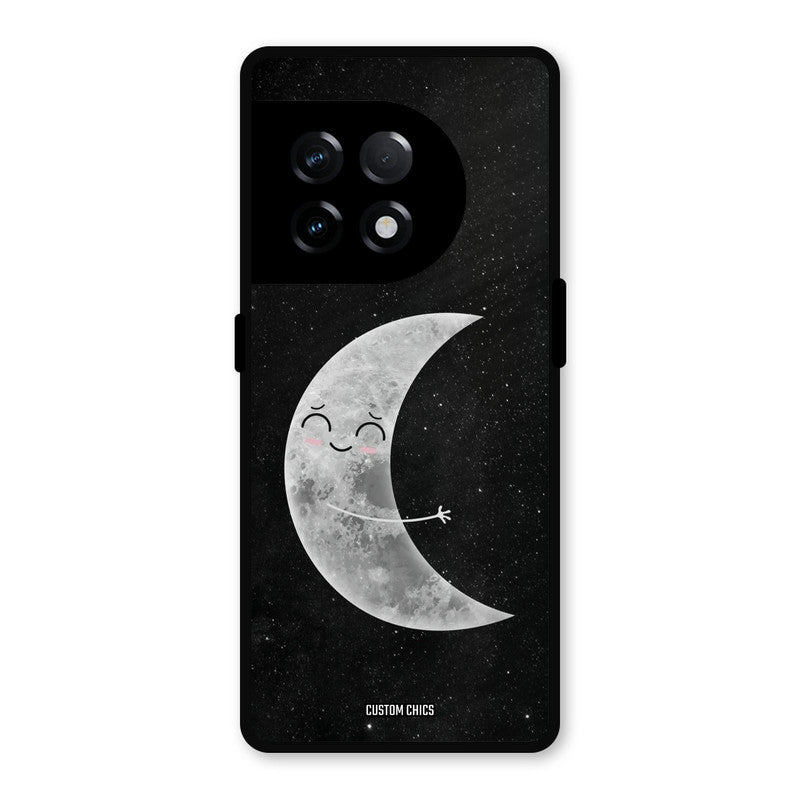 Half Moon OnePlus 11R Mobile Back Cover - Cute PrintShield Case
