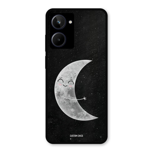 Half Moon Realme 10 Mobile Back Cover - Cute PrintShield Case