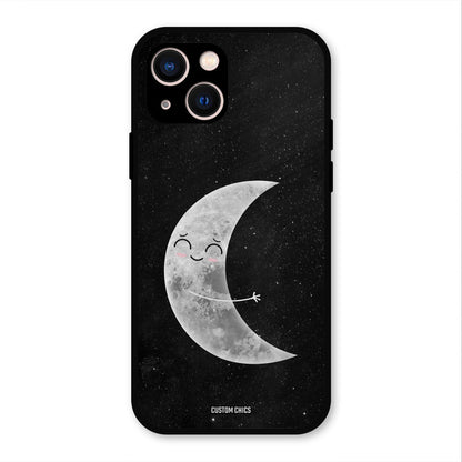 Half Moon iPhone 13 Mobile Back Cover - Cute PrintShield Case