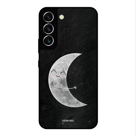 Half Moon Samsung Galaxy S22 Mobile Back Cover - Cute PrintShield Case