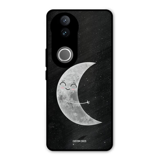 Half Moon iQOO Z10R Mobile Back Cover - Cute PrintShield Case