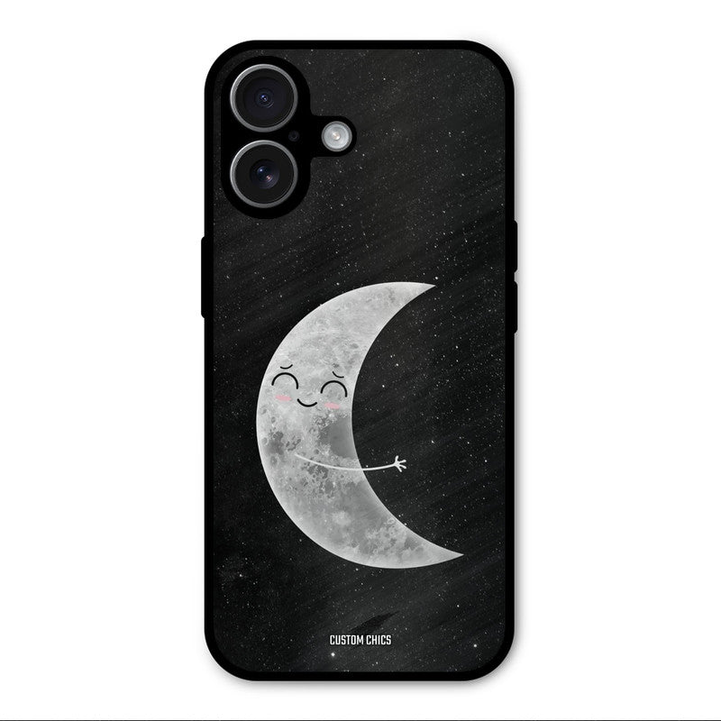 Half Moon iPhone 17 Mobile Back Cover - Cute PrintShield Case