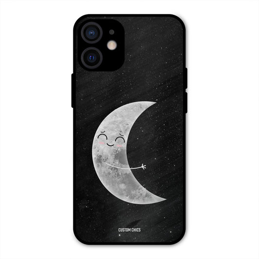 Half Moon iPhone 12 Mini Mobile Back Cover - Cute PrintShield Case