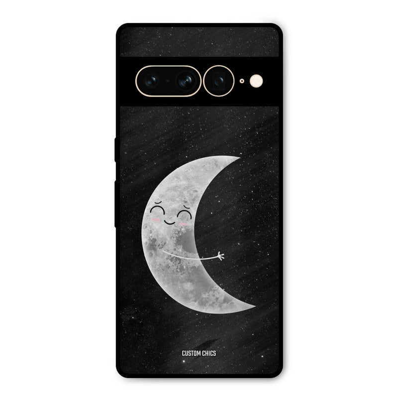 Half Moon Google Pixel 7 Pro Mobile Back Cover - Cute PrintShield Case