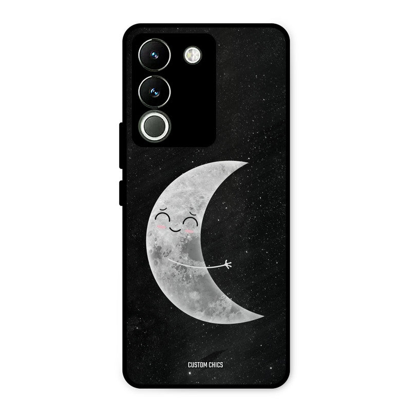 Half Moon Vivo Y200 Mobile Back Cover - Cute PrintShield Case