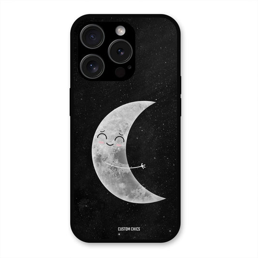 Half Moon iPhone 15 Pro Max Mobile Back Cover - Cute PrintShield Case