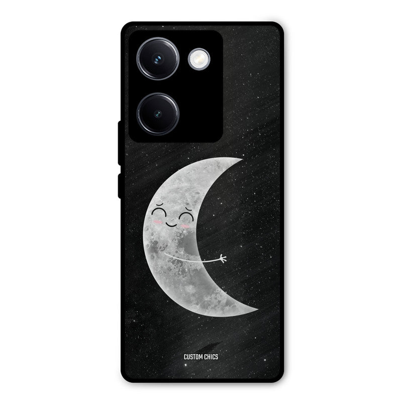 Half Moon Vivo Y300 Plus Mobile Back Cover - Cute PrintShield Case