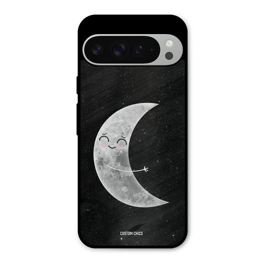 Half Moon Google Pixel 9 Pro XL Mobile Back Cover - Cute PrintShield Case