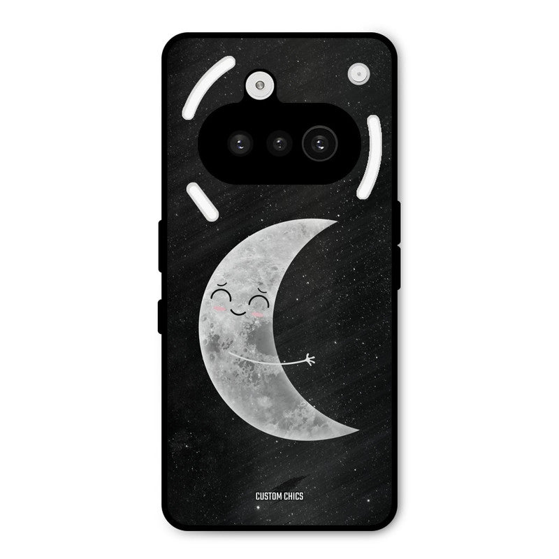 Half Moon Nothing Phone 3A Mobile Back Cover - Cute PrintShield Case