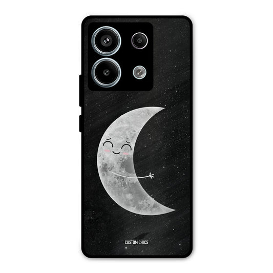 Half Moon Redmi Note 13 Pro 5G Mobile Back Cover - Cute PrintShield Case