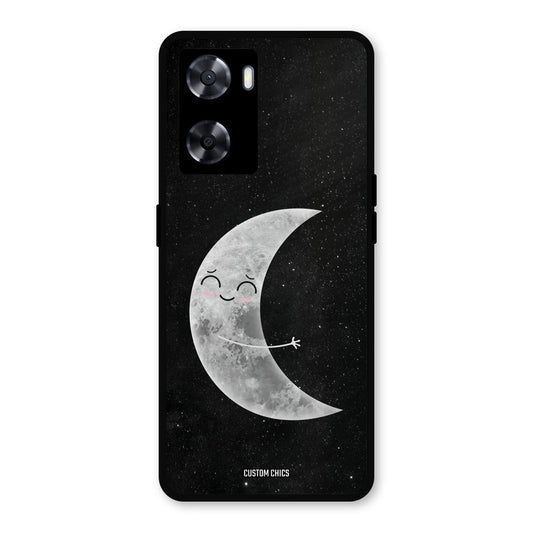Half Moon Oppo A57 2022 Mobile Back Cover - Cute PrintShield Case