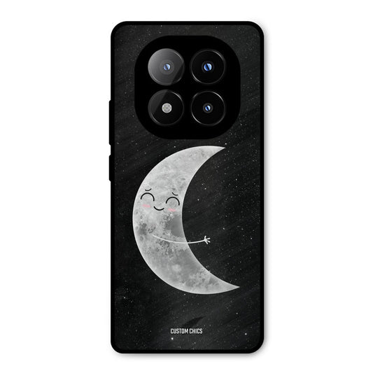 Half Moon Redmi Note 14 Pro Plus 5G Mobile Back Cover - Cute PrintShield Case