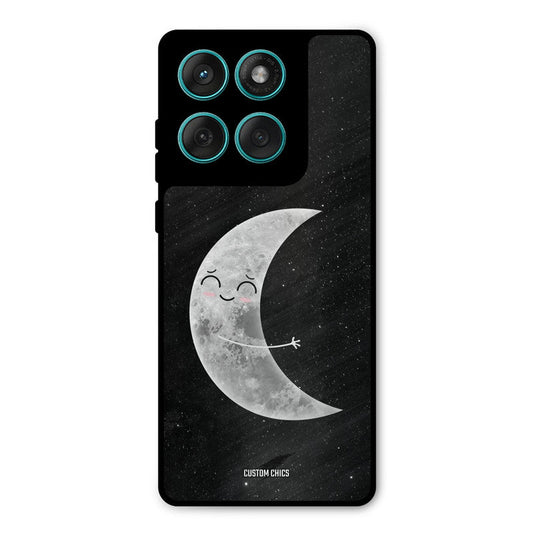 Half Moon Motorola Edge 60 Mobile Back Cover - Cute PrintShield Case