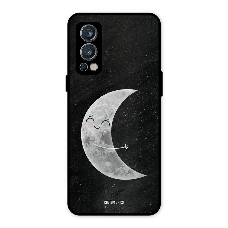 Half Moon OnePlus Nord 2 5G Mobile Back Cover - Cute PrintShield Case