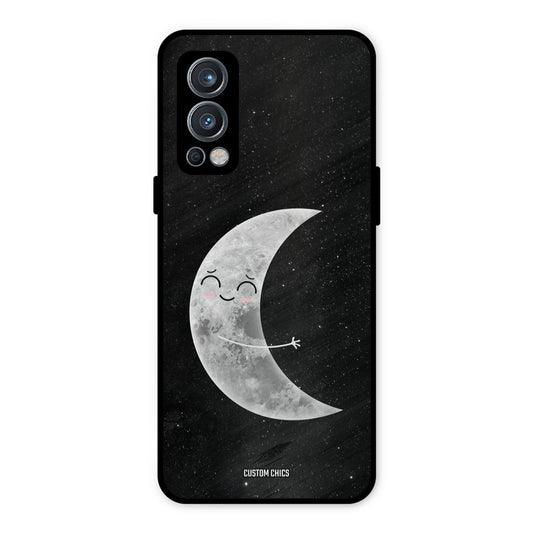 Half Moon OnePlus Nord 2 5G Mobile Back Cover - Cute PrintShield Case