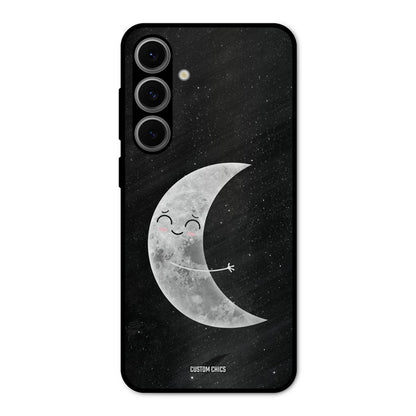 Half Moon Samsung Galaxy S24 Mobile Back Cover - Cute PrintShield Case