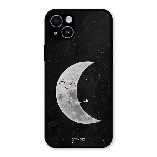 Half Moon iPhone 14 Mobile Back Cover - Cute PrintShield Case