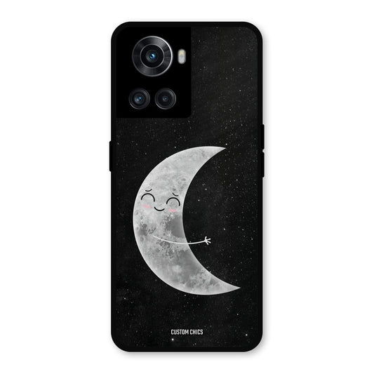 Half Moon OnePlus 10R Mobile Back Cover - Cute PrintShield Case