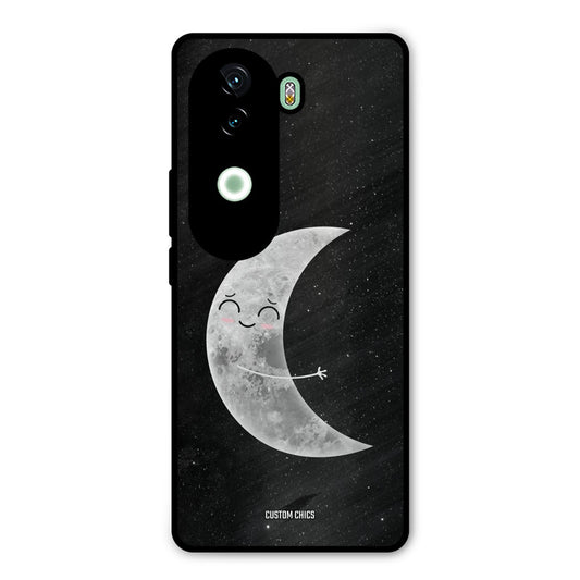 Half Moon iQOO Z9s Mobile Back Cover - Cute PrintShield Case