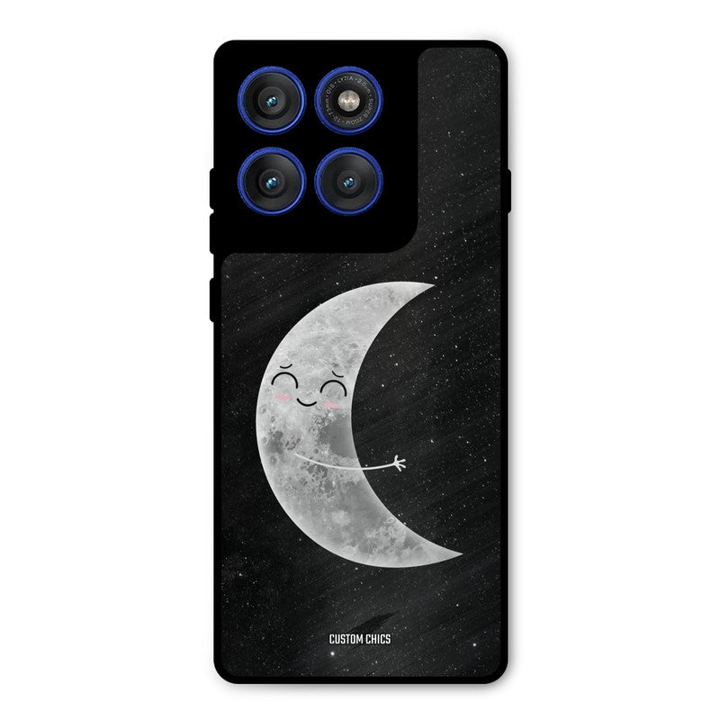 Half Moon Motorola Edge 60 Pro Mobile Back Cover - Cute PrintShield Case