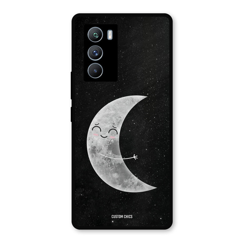 Half Moon iQOO 9SE Mobile Back Cover - Cute PrintShield Case