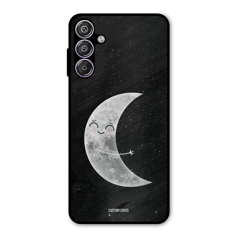 Half Moon Samsung Galaxy F15 Mobile Back Cover - Cute PrintShield Case