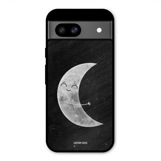 Half Moon Google Pixel 8a Mobile Back Cover - Cute PrintShield Case