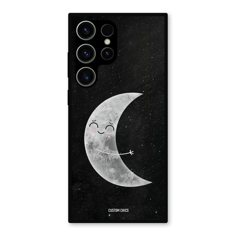 Half Moon Samsung Galaxy S23 Ultra Mobile Back Cover - Cute PrintShield Case