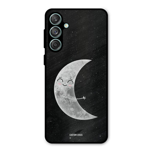 Half Moon Samsung Galaxy M55 5G Mobile Back Cover - Cute PrintShield Case