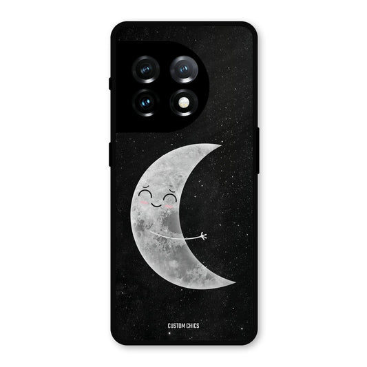 Half Moon OnePlus 11 Mobile Back Cover - Cute PrintShield Case
