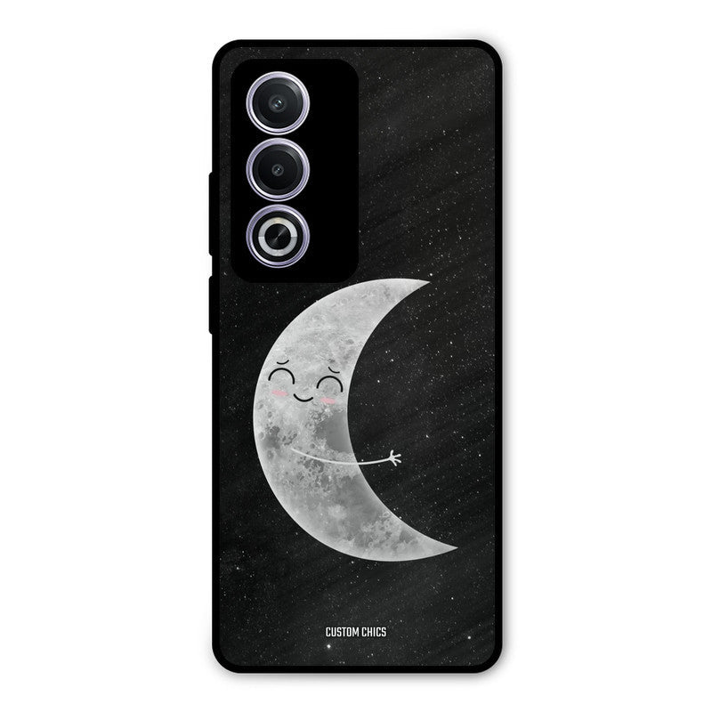 Half Moon Oppo K12x Mobile Back Cover - Cute PrintShield Case
