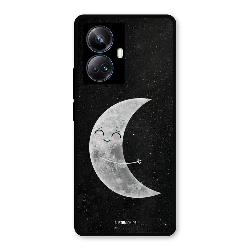 Half Moon Realme 10 Pro Plus Mobile Back Cover - Cute PrintShield Case