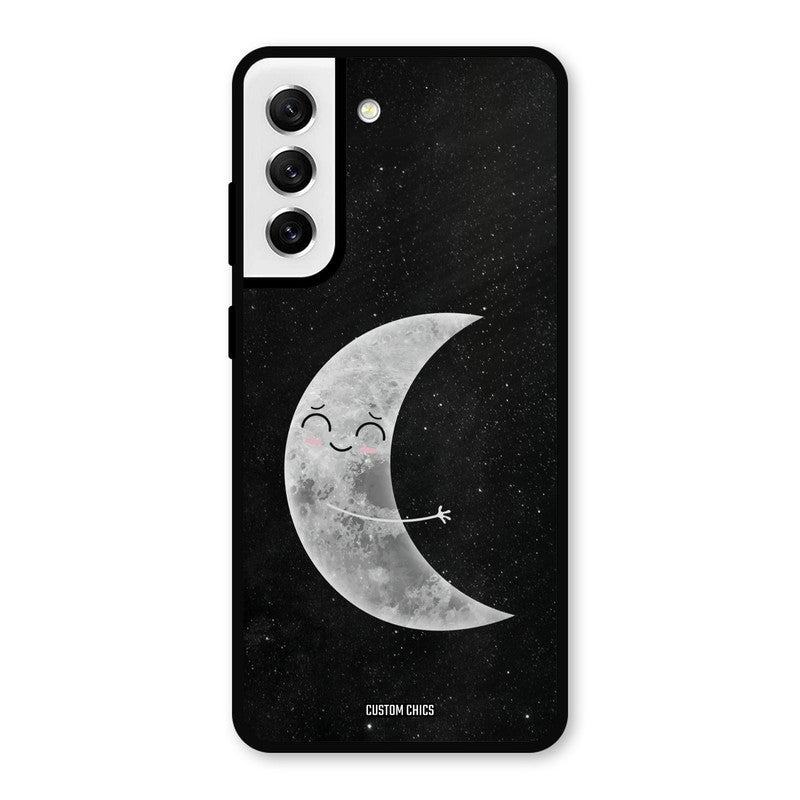 Half Moon Samsung Galaxy S21 FE 5G Mobile Back Cover - Cute PrintShield Case